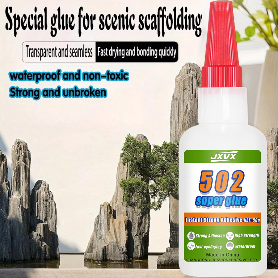 5er-Pack 502 Super Strong Klebstoff für Aquarien und Aquascaping, transparent, für Metall, Kunststoff, Acryl, Keramik, Glas und Gummi - Bild 6