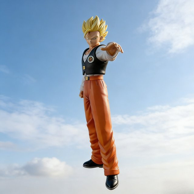 Bandai Dragon Ball Z Gohan Super Saiyajin Son Gohan, Actionfiguren, PVC Statue - Bild 1