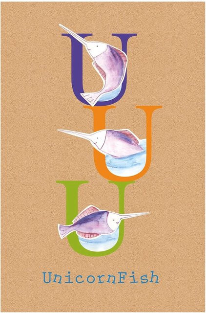 Komar Wandbild ABC Animal Poster für Kinder, Mehrfarbig, Breite: 30 cm, Höhe: 40 cm - Bild 1
