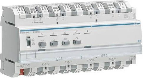 Hager TYA664BN KNX Dimmaktor für LED in Weiß - Bild 1
