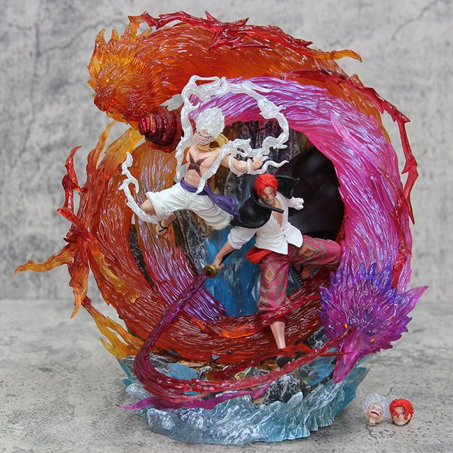 Manqi One Piece Nika Luffy Figur, Rot-Weiß, ab 14 Jahren - Bild 1