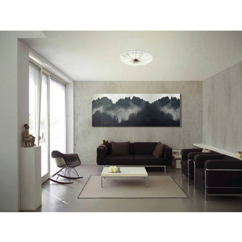 Eglo Wand- und Deckenleuchte NIEVES aus Stahl in Weiss und Silber mit LED und 3000K - Bild 2