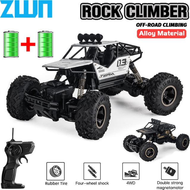 ZWN 4WD RC Auto Buggy, mit LED-Leuchten, 2,4G Funkfernbedienung - Bild 1