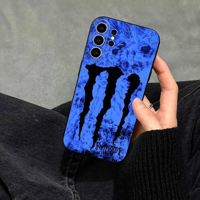M-MonsterES F-Mode Design Handyhülle für Samsung S22 Plus 5G in Schwarz - Bild 1
