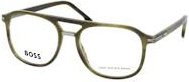 BOSS BOSS 1755 Korrektionsbrille, Vollrand, Quadratisch, Kunststoff, Herren, grün, grau - Bild 1