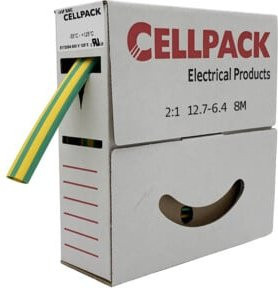 Cellpack Schrumpfschlauch in Abrollbox, 8m, 12,7-6,4 mm, multicolour - Bild 1