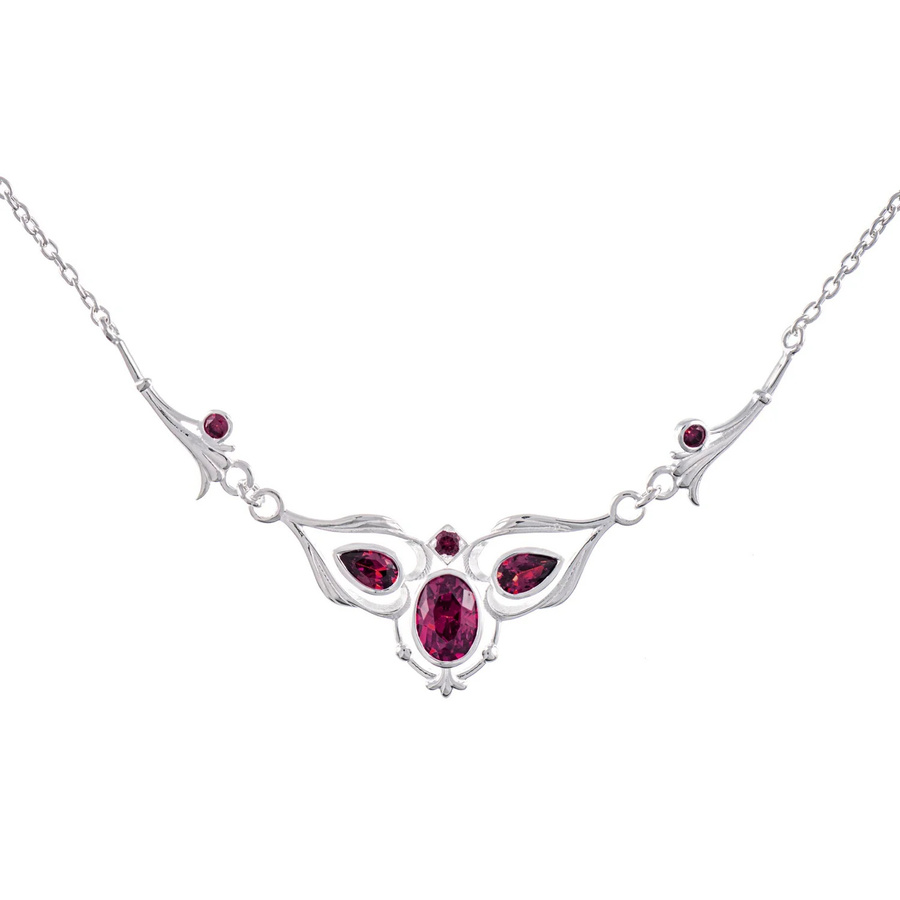 Collier 925 Silber, Zirkonia, beere - Bild 1
