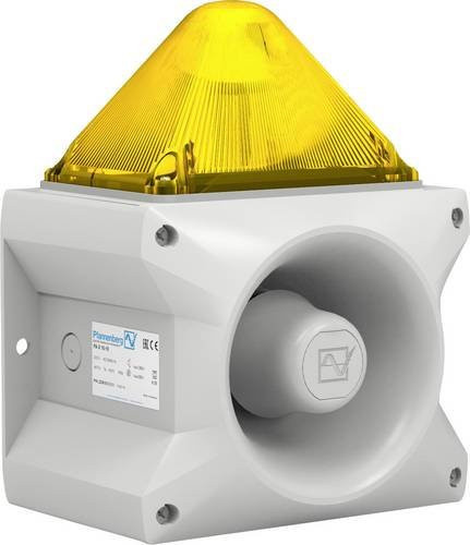 Pfannenberg Optisch-akustischer Signalgeber PA X 10-10 24 DC YE 7035 Gelb 24 V/DC 110 dB - Bild 1