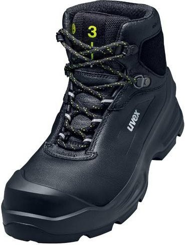 Uvex Sicherheitsstiefel S3 aus Leder in Schwarz, Größe 49 - Bild 1