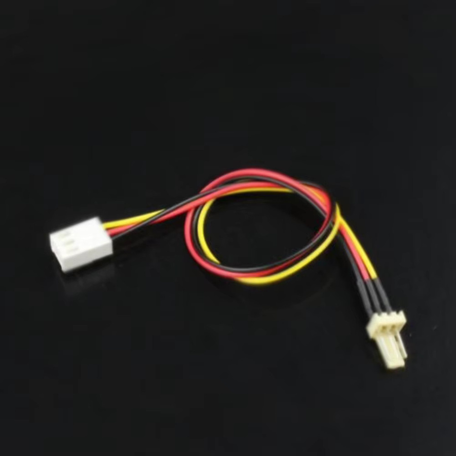 ALLOET 10er Set 3-Pin auf 3-Pin PC-Lüfter Verlängerungskabel für CPU und GPU Kühlung, Länge: 26 cm - Bild 3