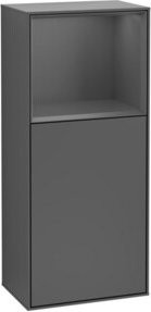 V&B Seitenschrank Finion Anthrazit B/T: 41,8 cm, H: 93,6 cm - Bild 1