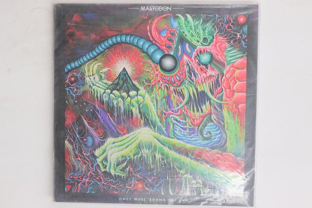 Mastodon Once More Round The Sun Vinyl LP Reprise 2014 US Rock Metal Pink Multicolour - Bild 1