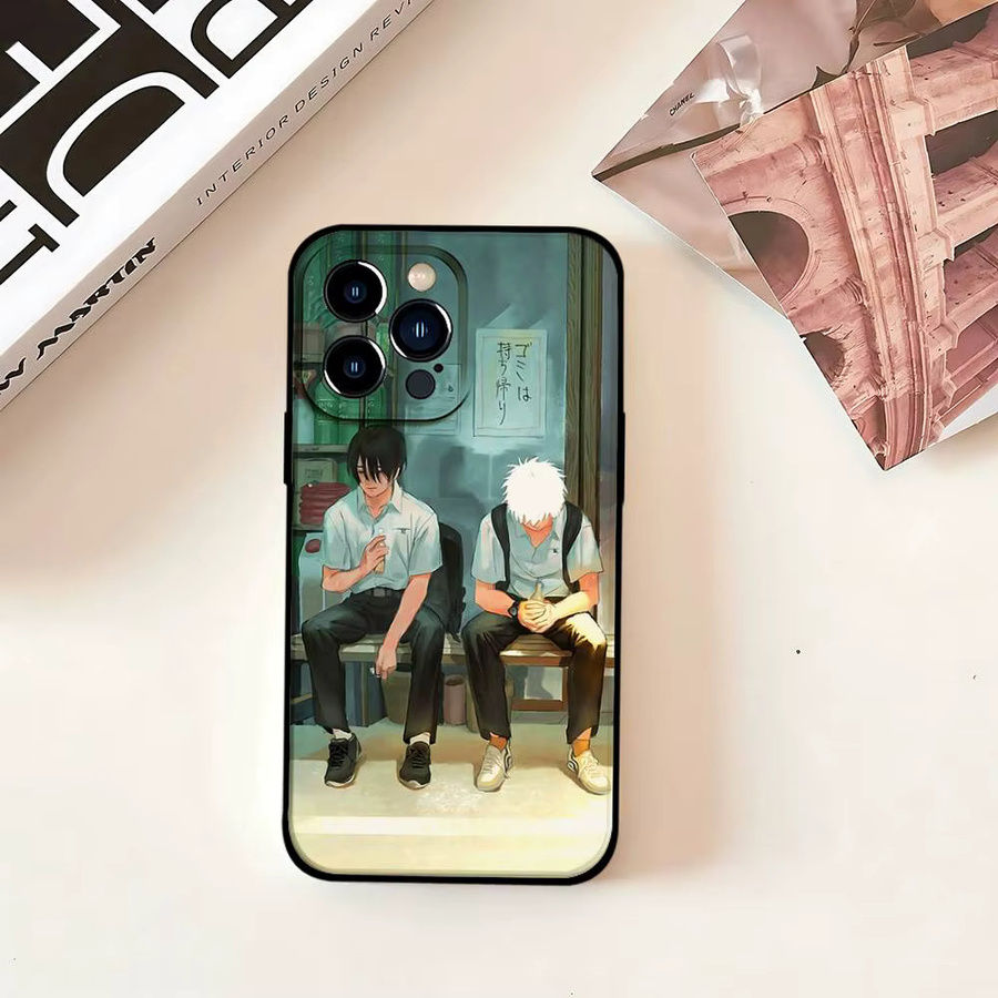 Anime The Summer Hikaru Died Handyhülle in Schwarz für Apple iPhone 11 bis 17 Modelle - Bild 4