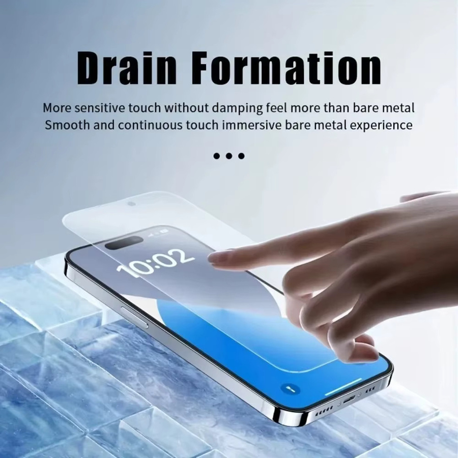 ZMZE 3er-Pack Ultra-Klares Panzerglas Displayschutzfolie mit 9H Härte für iPhone 17 16 15 14 13 12 11 Pro Max Plus und Air in Transparent - Bild 2