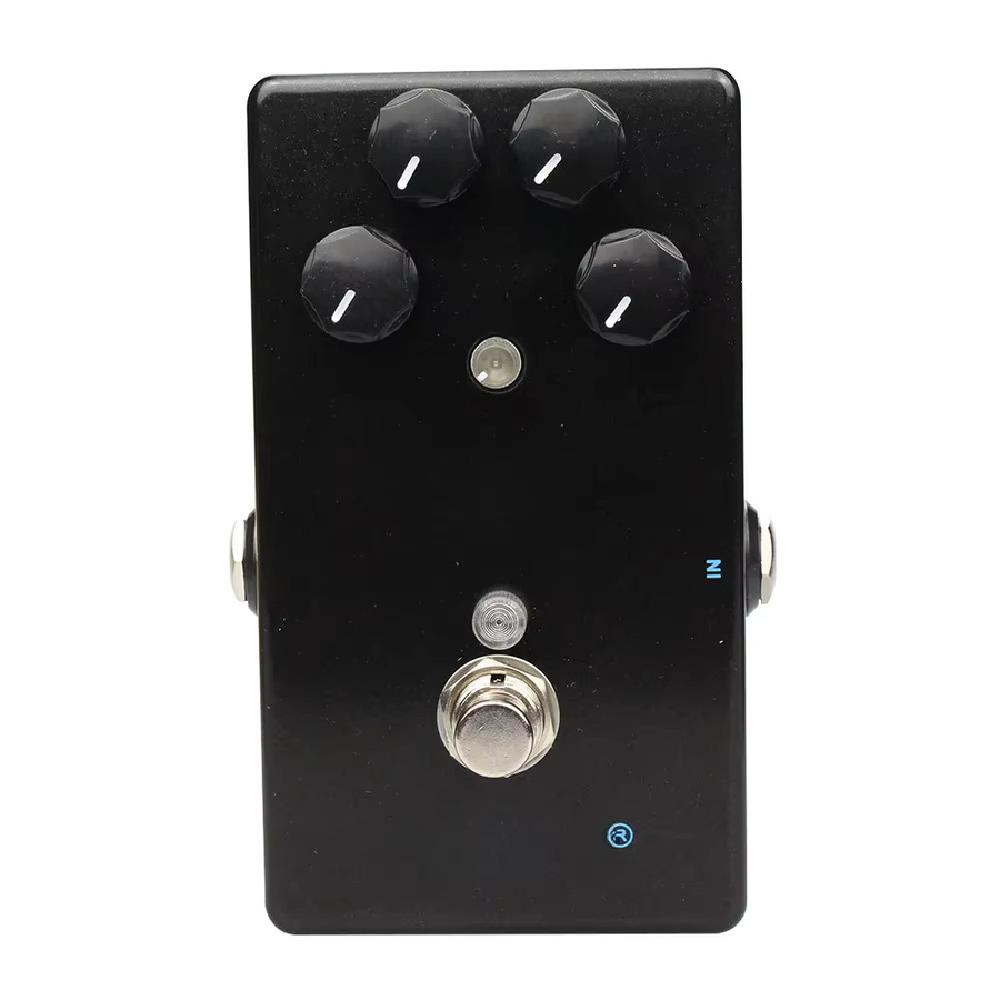 Demonfx Precision Drive Overdrive & Gate Gitarreneffektpedal in Schwarz - Bild 1