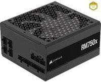 Corsair RM750x (2024) Netzteil, 750 Watt, 80 Plus Gold, Schwarz - Bild 1