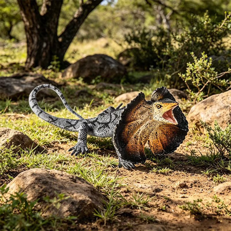 Oenux Komodo-Drachen-Chamäleon-Actionfigur, Tiere - Bild 2