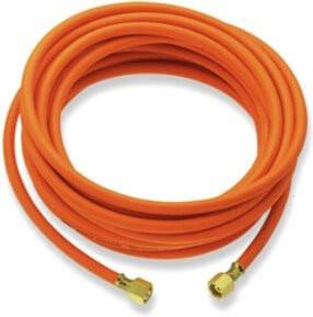 Rothenberger Propanschlauch in Orange, R3/8"L-R3/8"L, Länge: 5 m, Durchmesser: 4 x 3,5 mm - Bild 1