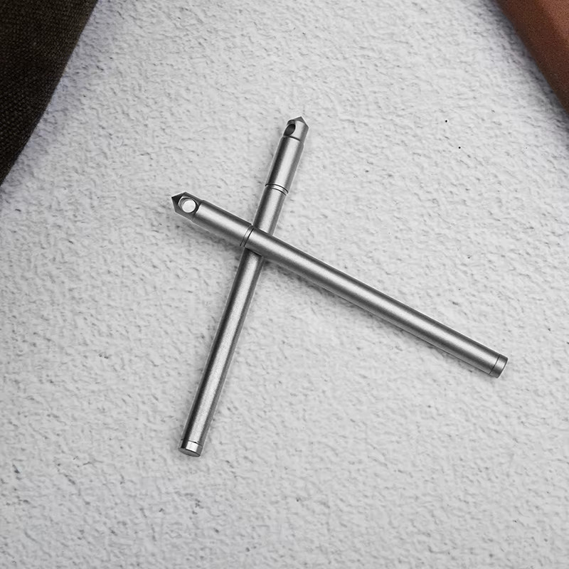 Marbit Mini EDC Kugelschreiber aus Titan für Camping und Wandern - Bild 3