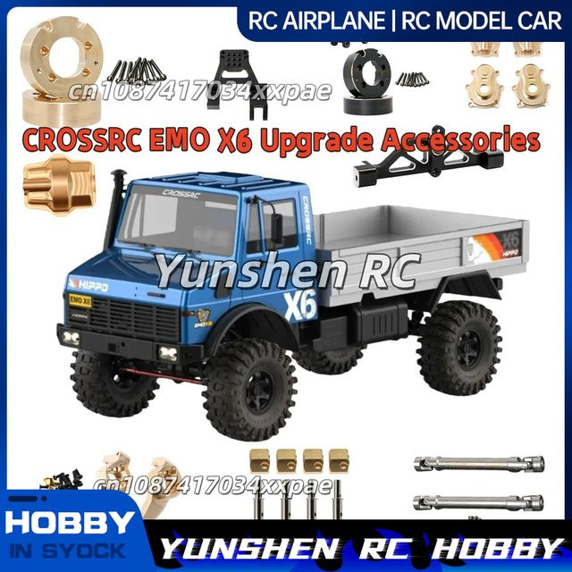 Crossrc Emo X6 Modifikations- und Upgrade-Zubehör, Metall, Fahrzeuge - Bild 1