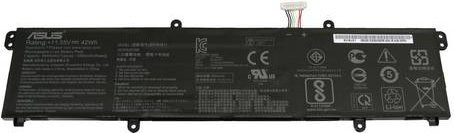 Asus Notebook-Akku 0B200-03580300 in Schwarz mit 11.55 V und 3640 mAh - Bild 1