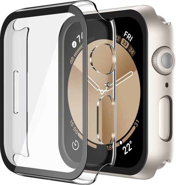 Techsuit Defense360 Pro Hülle für Apple Watch 44mm Series, Transparent - Bild 1