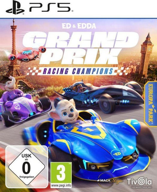 Ed & Edda: Grand Prix - Racing Champions Rennspiel für PlayStation 5 (Sony) - Bild 1