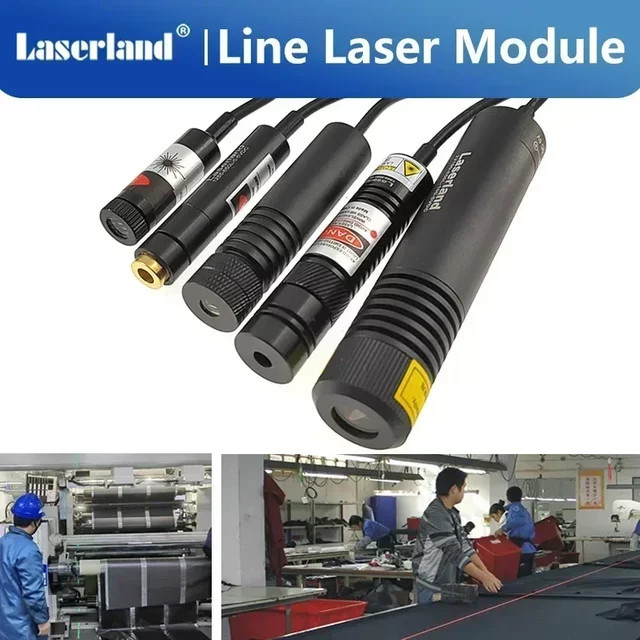 Laserland Holzbearbeitungs-Lokalisator mit Rot-Grün-Linienlasermodul zur Positionierung und Ausrichtung - Bild 1