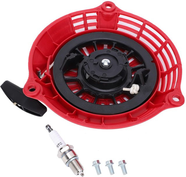 TOMTOP JMS GCV160 Seilzugstarter Ersatzteil in Rot für GCV135 Motoren und Gartenwerkzeuge - Bild 1