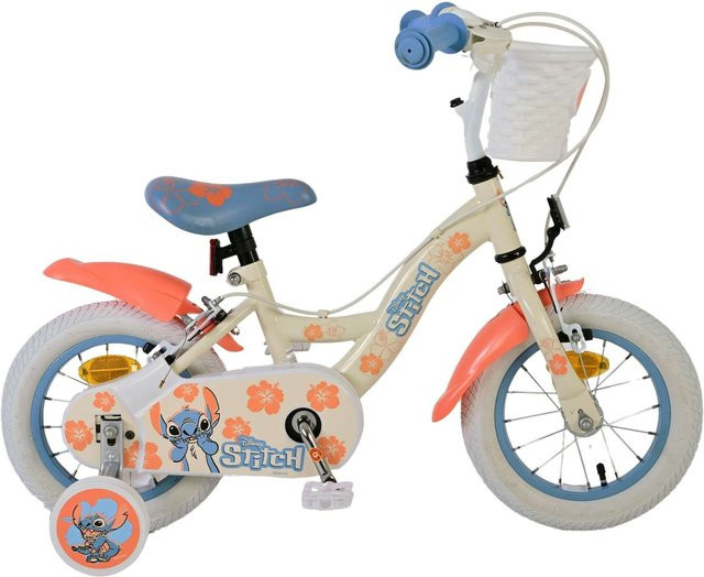 VOLARE Disney Stitch Kinderfahrrad 12 Zoll ohne Rücktrittbremse - Bild 1