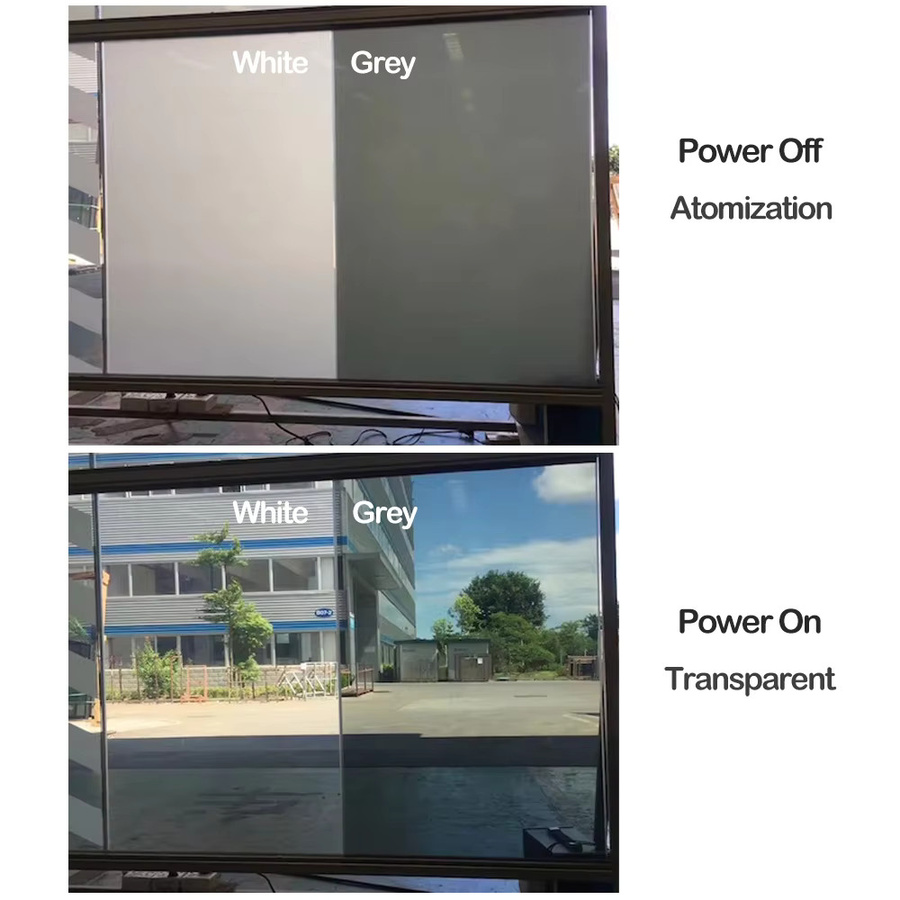XMSJ Smart Glass Switchable PDLC Smart Film für Fensterglas in Weiß und Transparent - Bild 2