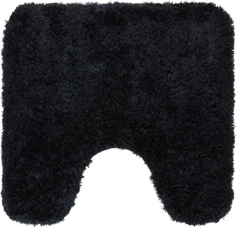Premium Living WC-Vorleger Chris Schwarz, Schwarz, B/T: 50 x 50 cm