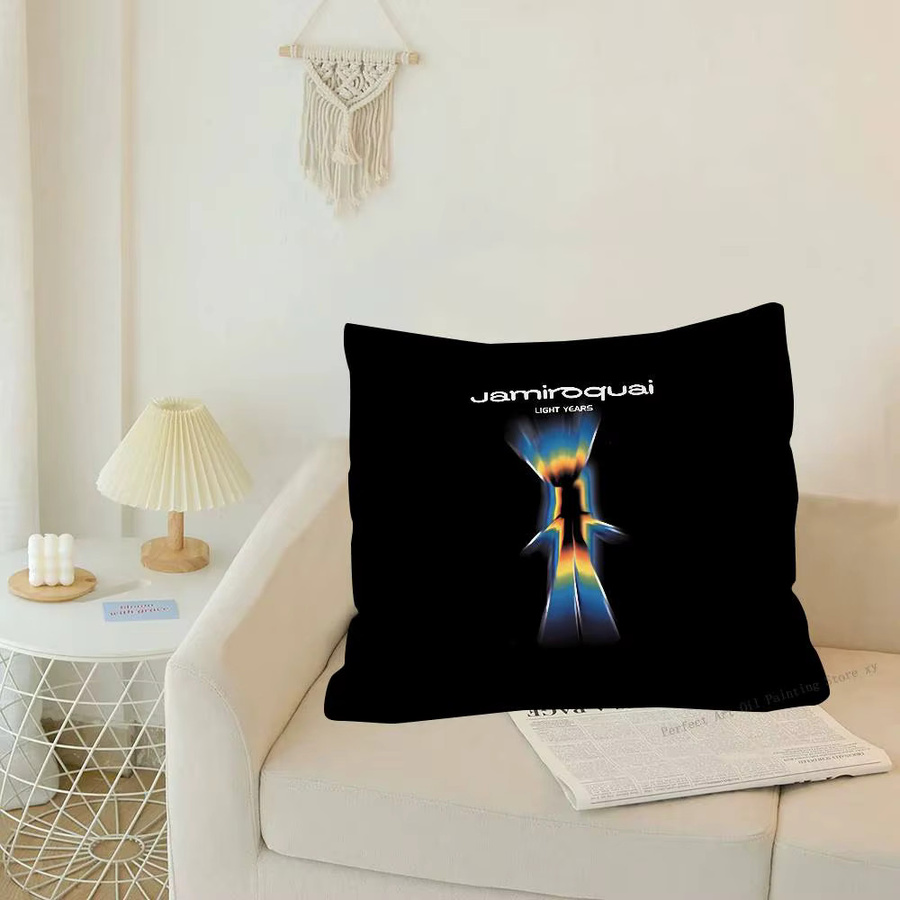 Rastar Jamiroquai Kissenbezug quadratisch schwarz B/B/H: 40 x 40 x 40 cm - Bild 6