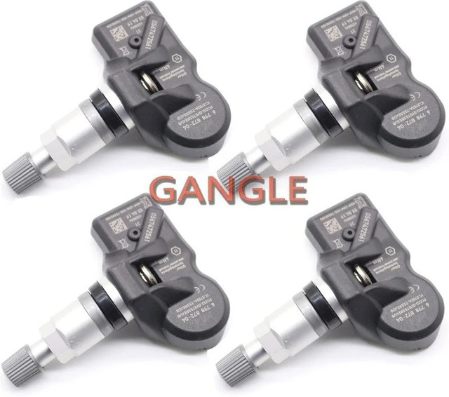 GANGLE TPMS Reifendrucksensor für BMW X1, X3, X4, Z4 und Alpina XD3, 433 MHz, Schwarz - Bild 1