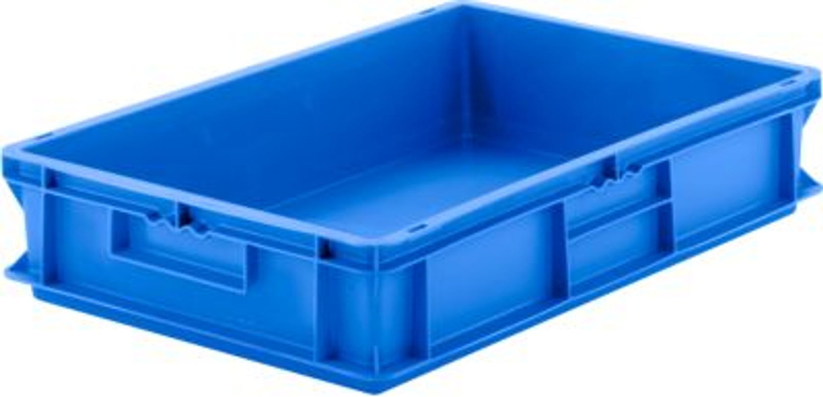 SSI Schäfer Kasten im EURO-Maß EF 6120 aus Kunststoff, Blau, 23,3 l - Bild 2