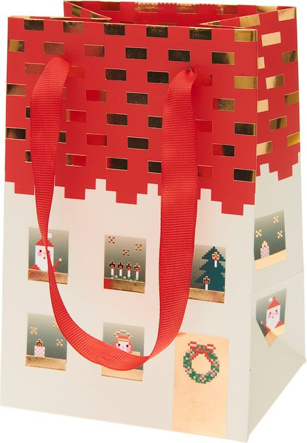 Rico Design Geschenktüte Weihnachtshaus XS in Multicolor - Bild 1