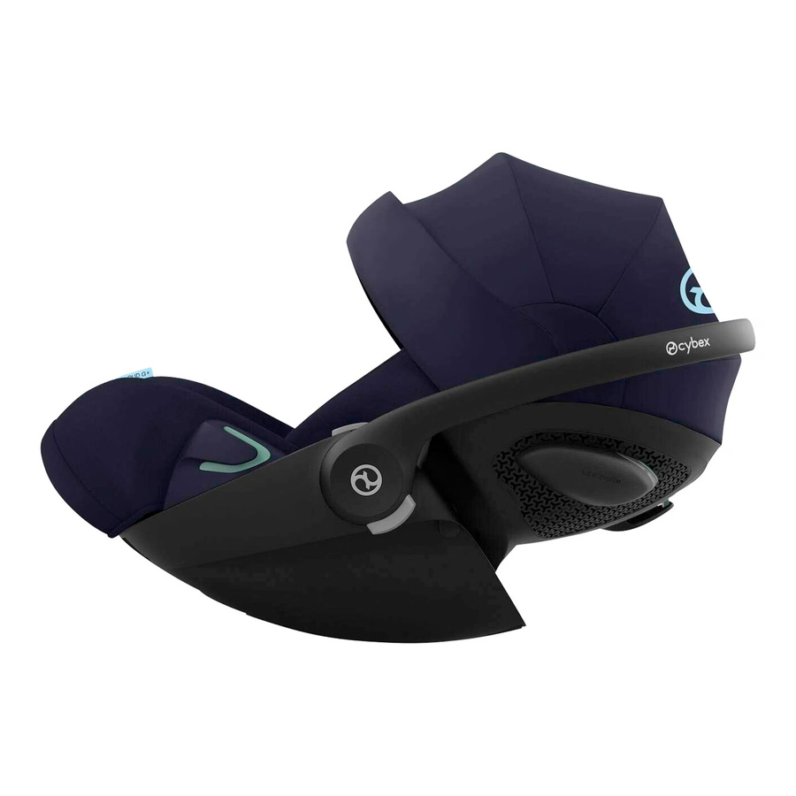 Cybex Gold Babyschale Cloud G mit Drehfunktion und Isofix in Blau - Bild 2