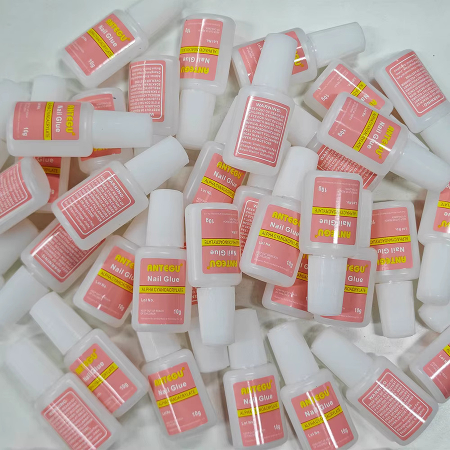 MOSKANY Nagelkleber Gel, 10/5 Stück, Klar, Unisex - Bild 3