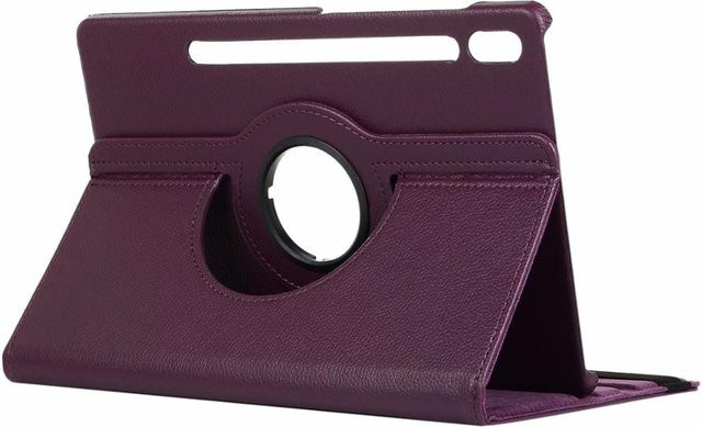 Samsung Tablet Hülle mit drehbarem Ständer für Galaxy Tab S10 S9 S8 Ultra S7 Plus FE in Purple - Bild 1