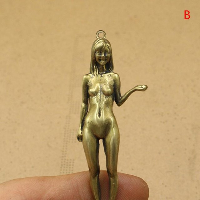 Guipi Antike Messing Statue Goldene Hand als Desktop Ornament und Kunstdeko - Bild 1