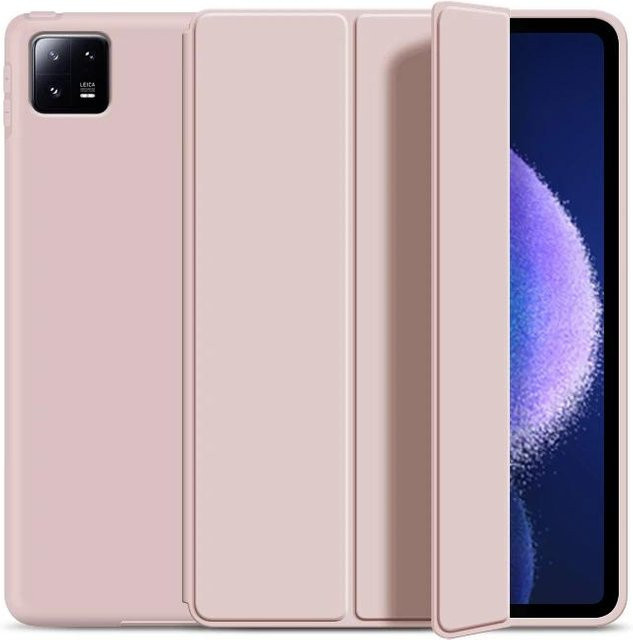 Xiaomi Smart Folio Schutzhülle für Pad 7 Pro und MiPad 7 11,2 Zoll mit weicher TPU Rückseite und Ständerfunktion in Rosa - Bild 1