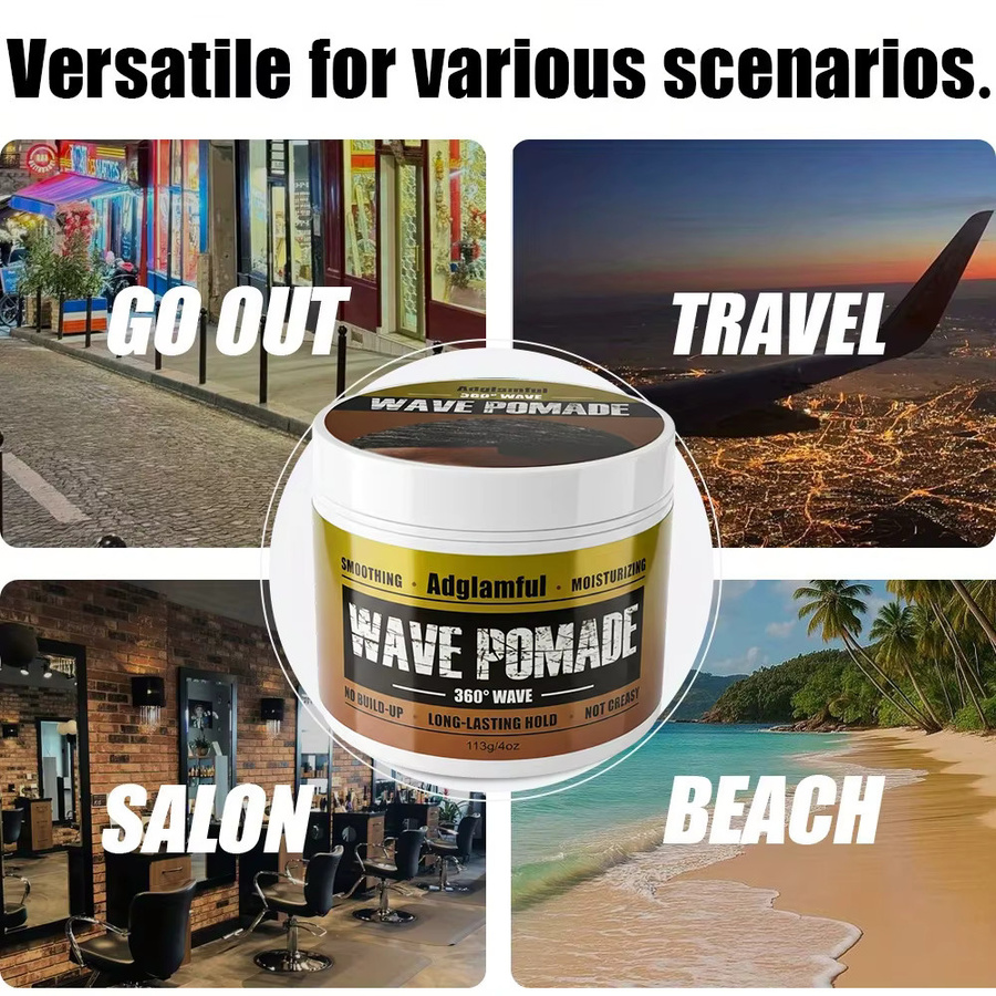 Adglamful Haar-Styling-Pomade Creme für Herren, 113 g - Bild 3