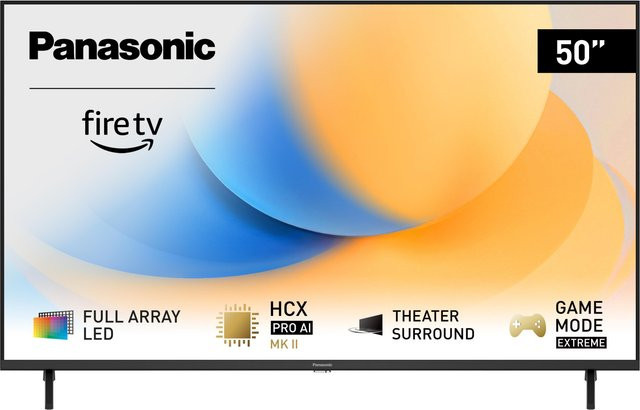 Panasonic TV-50W90AEG Full Array LED Fernseher in Schwarz - Bild 1