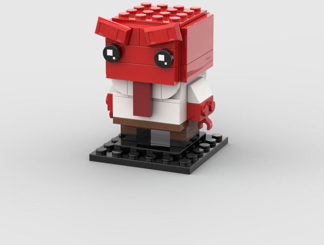 LEQUMOC Brickheadz Wütende Action Ekelnde Figuren Steine Blöcke Spielzeug 6–12 Jahre - Bild 1