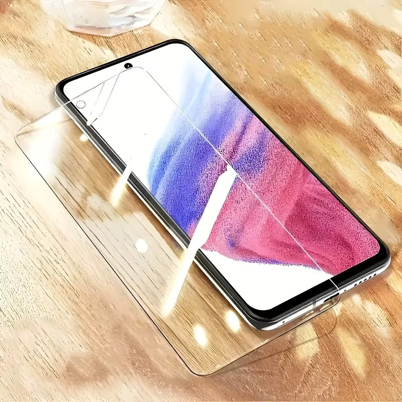 4er-Pack gehärtete Glasfolie für Samsung Galaxy S25 S24 S23 S22 S21 Ultra Plus FE, transparent und staubdicht - Bild 2