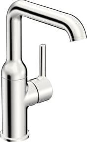 Hansa Waschtisch-Einhebelmischer Hansavantis Style in Chrom mit schwenkbarem Auslauf und Wasserersparnis - Bild 1