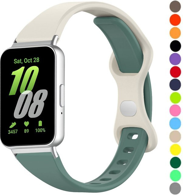 Geekthink Uhrenarmband Silikon, Samsung Galaxy Fit 3, Unisex - Bild 1