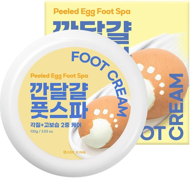MASK KING Fußcreme mit Harnstoff und Menthol, 100g - Bild 1