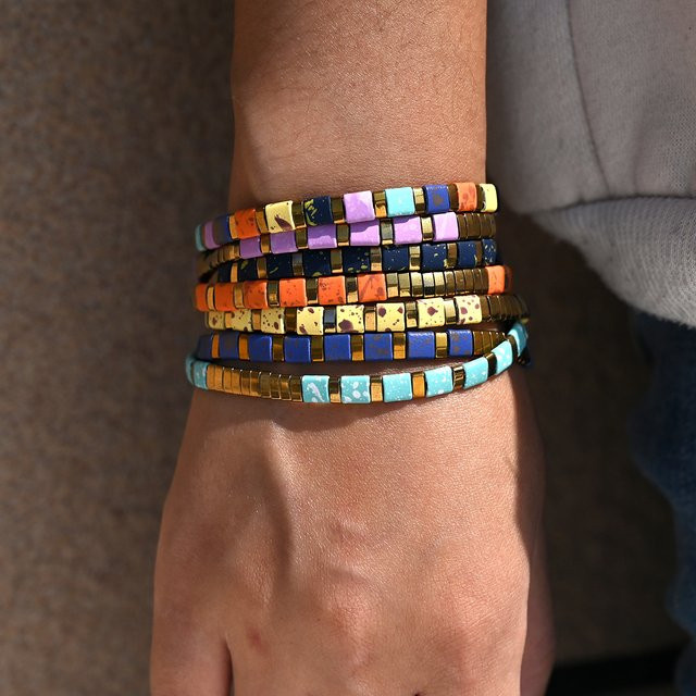 MOON GIRL Armband, Perlen, Hämatit, Damen - Bild 1