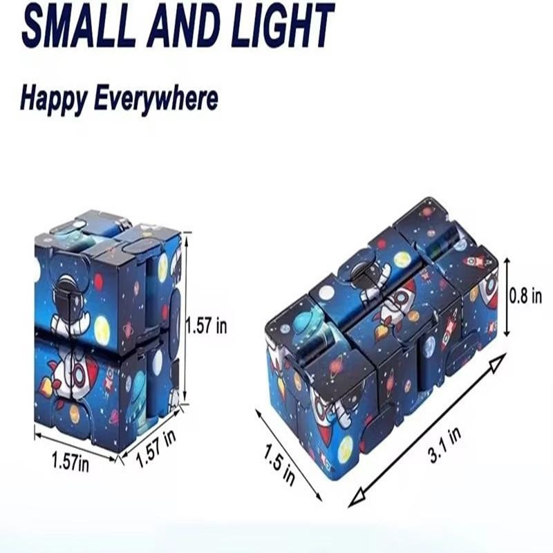 Yiran bag Sternenhimmel Unendlichkeit Büro Flip Würfel Puzzle ab 14 Jahren - Bild 3